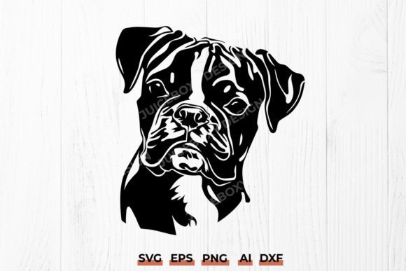 Boxer Dog Head Silhouette: An Embroidery Design Review