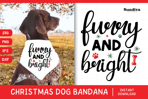 Christmas Dog Bandana Quotes SVG 12