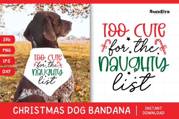 Christmas Dog Bandana Quotes SVG 3