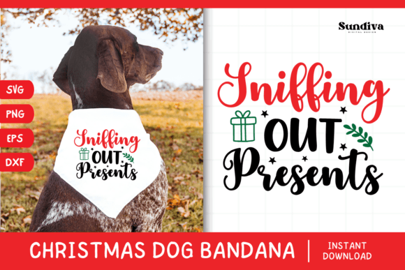 Christmas Dog Bandana Quotes SVG 5