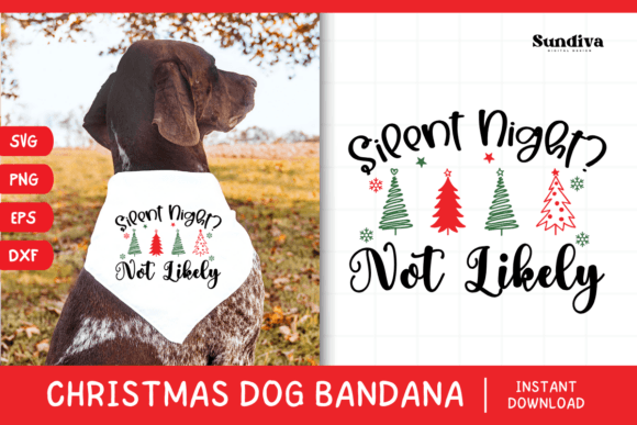 Christmas Dog Bandana Quotes SVG 6