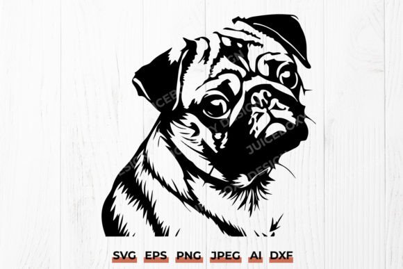 Cute Pug SVG: Adorable Dog Design Review