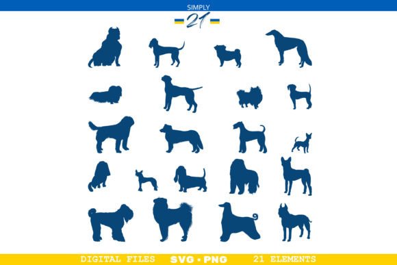 Dog Breed Silhouette Svg Bundle Review