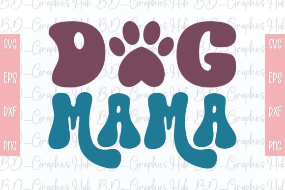 Dog Mama Retro SVG: Embroidery Design Review