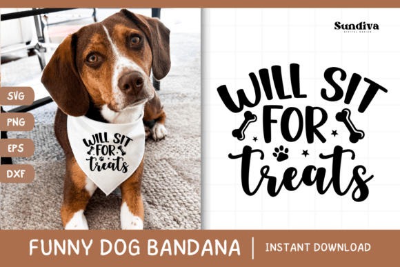 Funny Dog Bandana Quotes SVG 1 Review