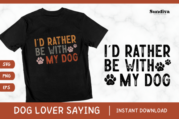 Funny Dog Lover Saying SVG PNG EPS 2 Review for Embroidery
