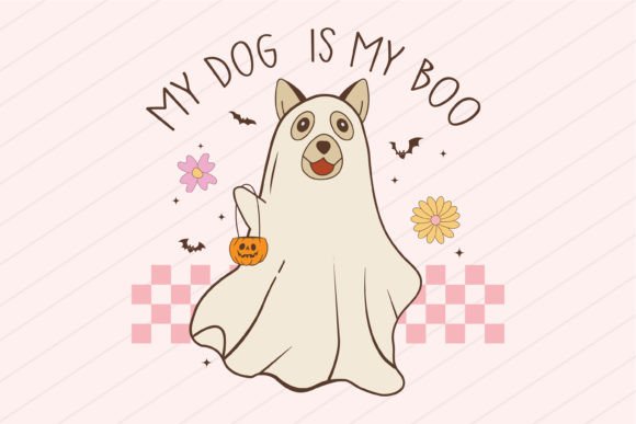 Halloween Dog Ghost Boo Design Review