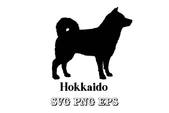Hokkaido Dog Silhouette Breed Svg: A Designer’s Test for Real Embroidery