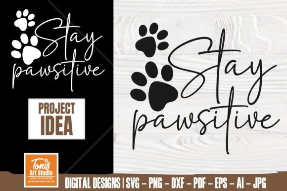 Pet Dog and Cat Svg - Stay Pawsitive: A Designer's Review